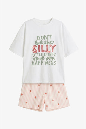 Girly Strawberry Print Pyjama