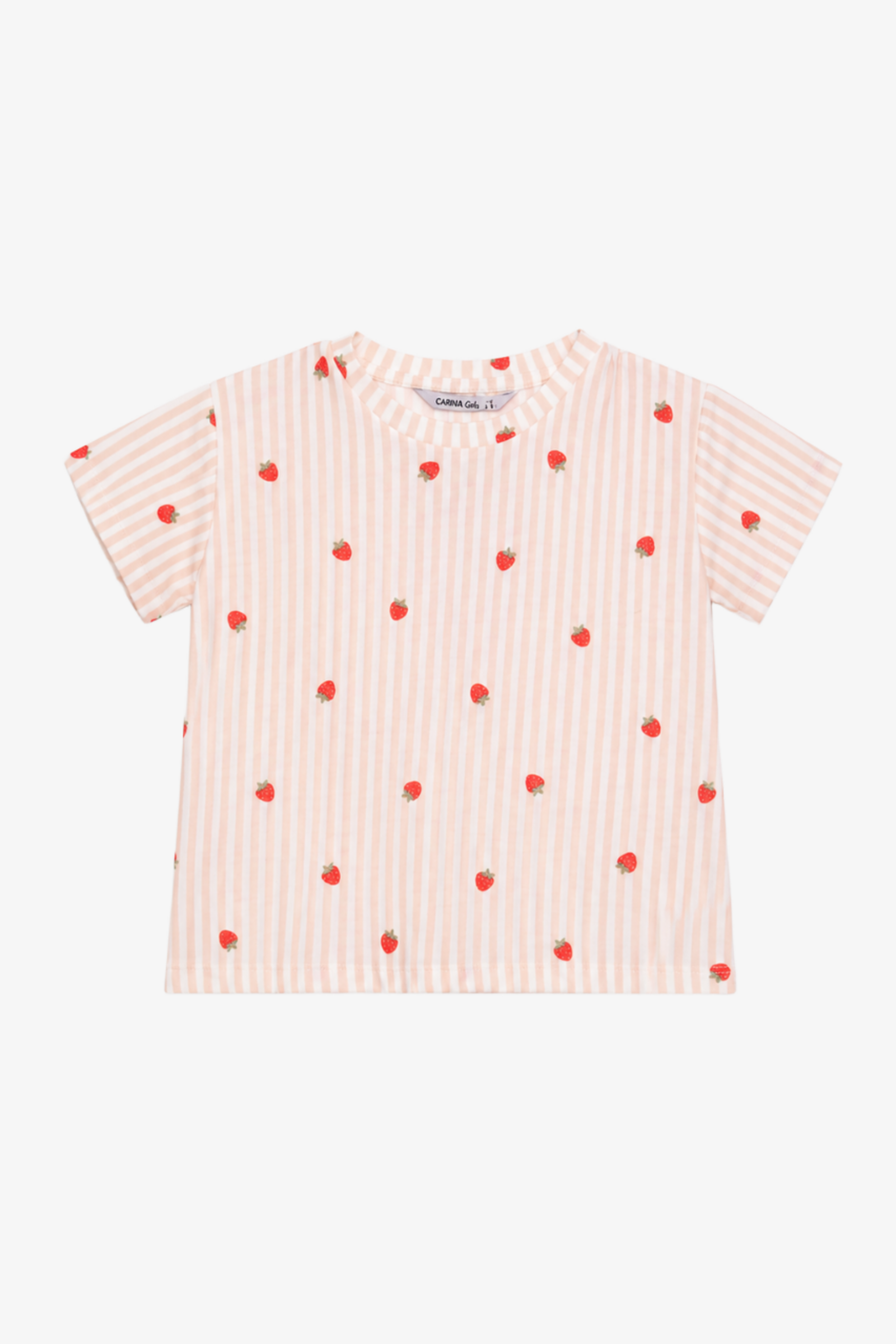Girly Striped Pyjama Set