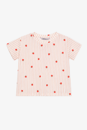 Girly Striped Pyjama Set
