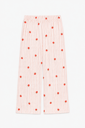Girly Striped Pyjama Set