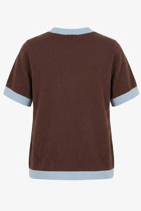 Contrast-Trim Top