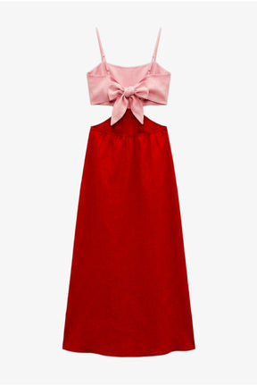 Cut-out Maxi Beach Dress