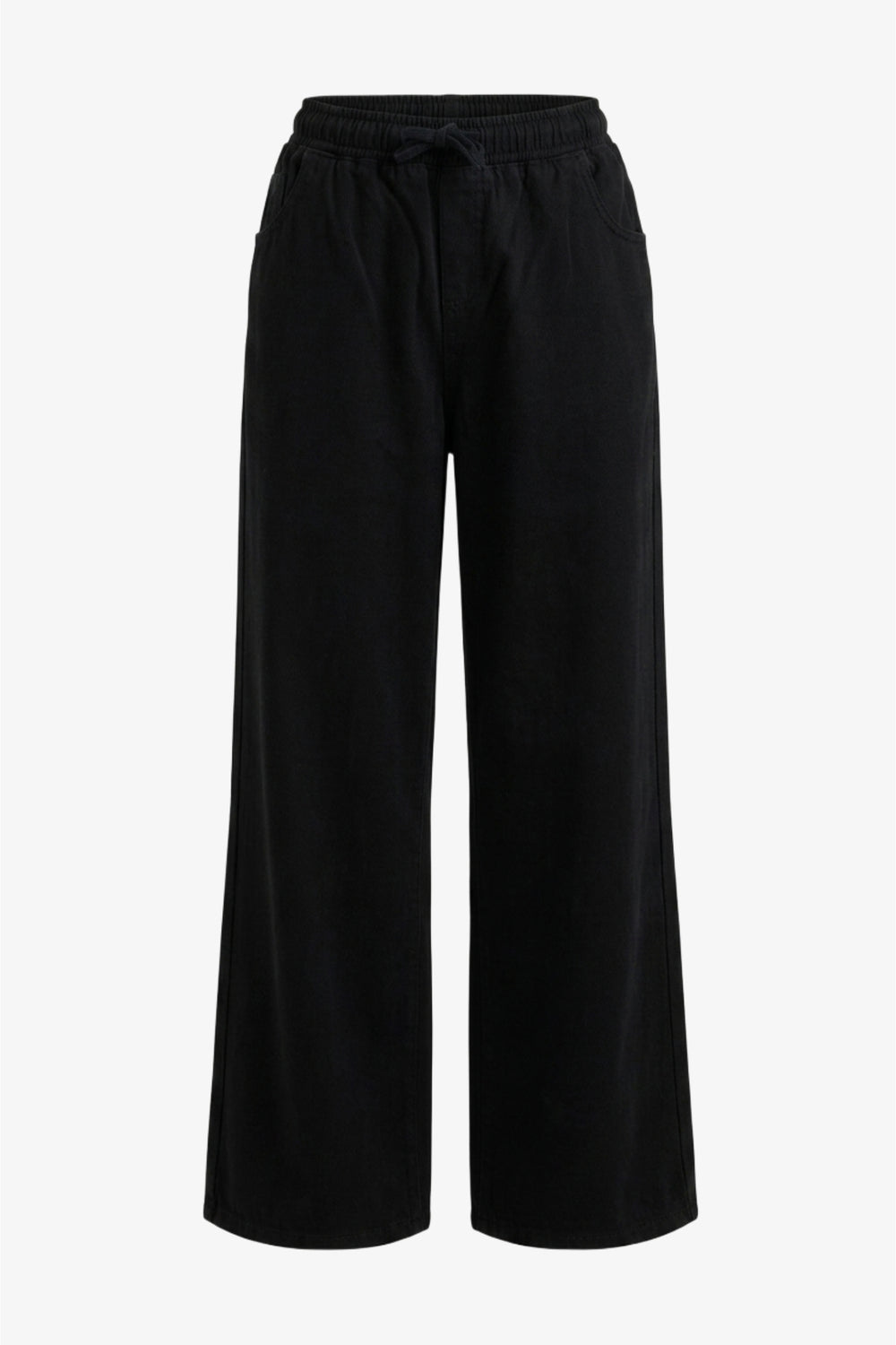 Utility Drawstring Denim Pants