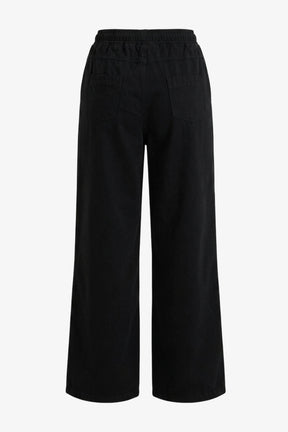Utility Drawstring Denim Pants