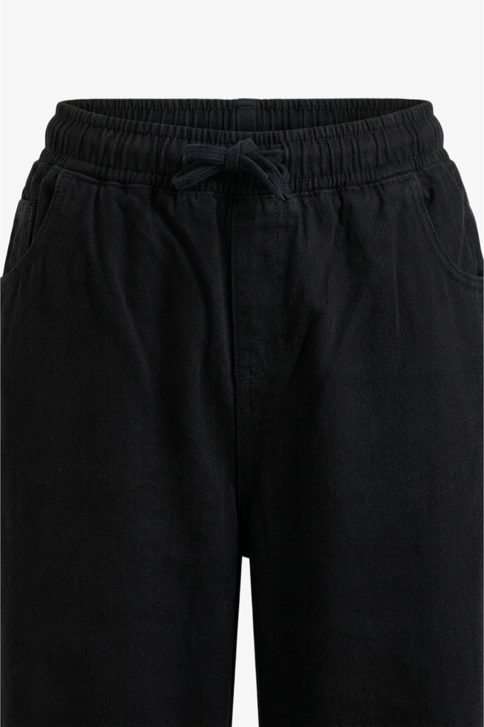 Utility Drawstring Denim Pants