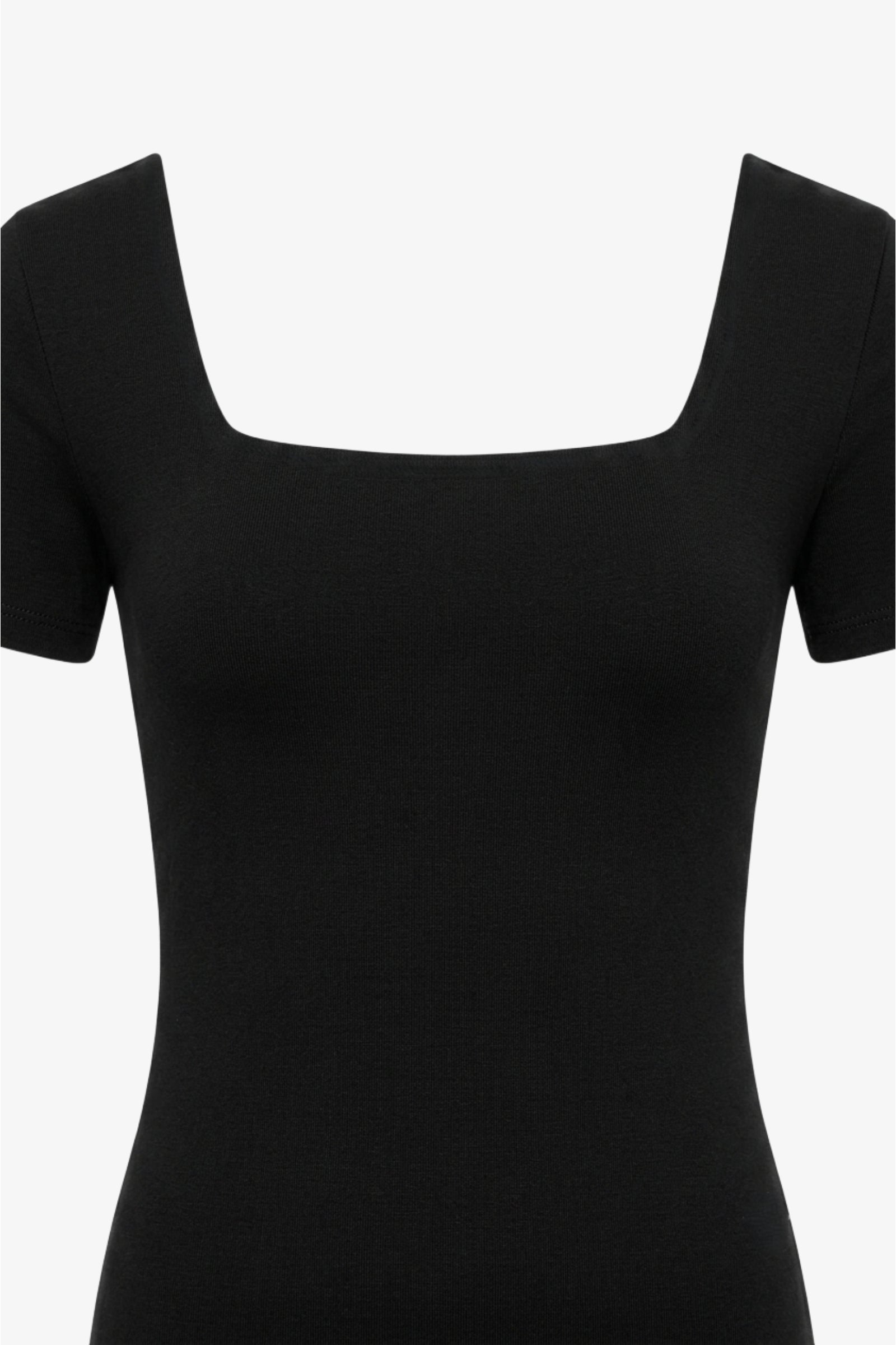 Square Neck Midi Dress