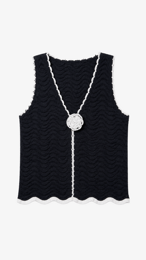 Scalloped Crochet Beach Set