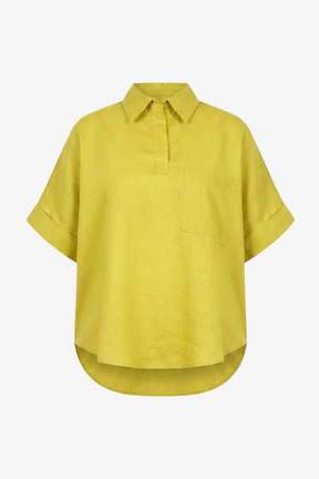 Relaxed Shirt Poncho