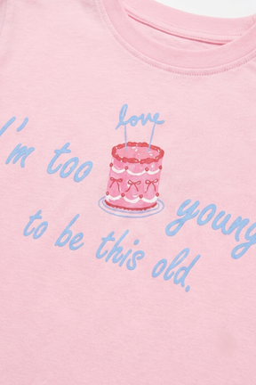 Girly Cake Print Pyjama