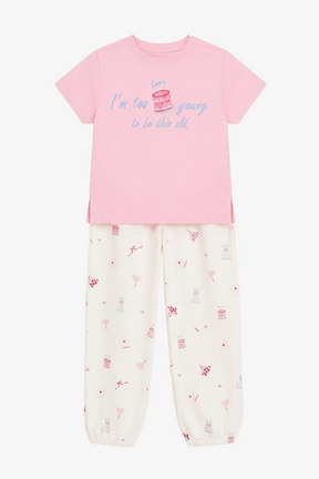Girly Cake Print Pyjama
