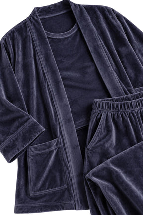 Velvet 3-Piece Pyjama