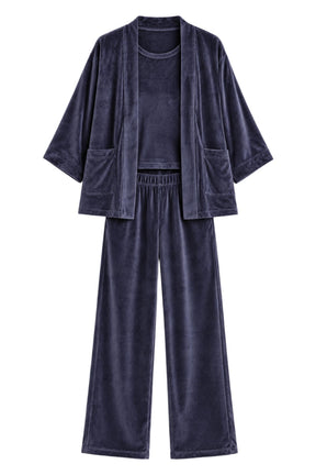 Velvet 3-Piece Pyjama