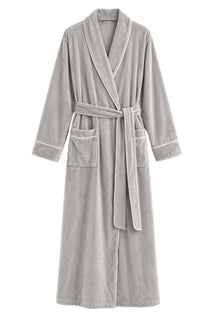 Contrast Pipe Robe