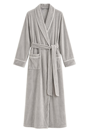 Contrast Pipe Robe