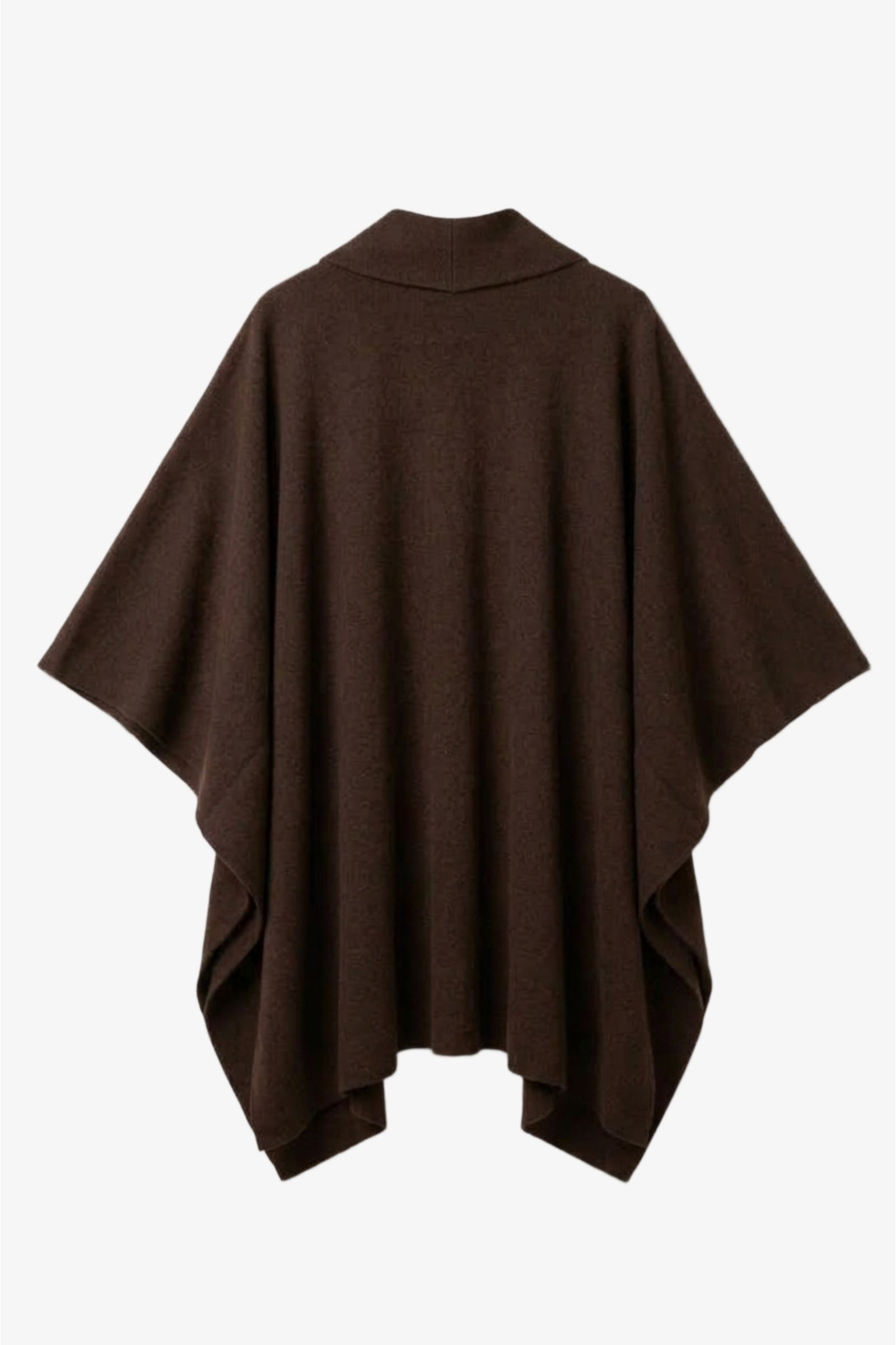 Self-Tie Knit Poncho