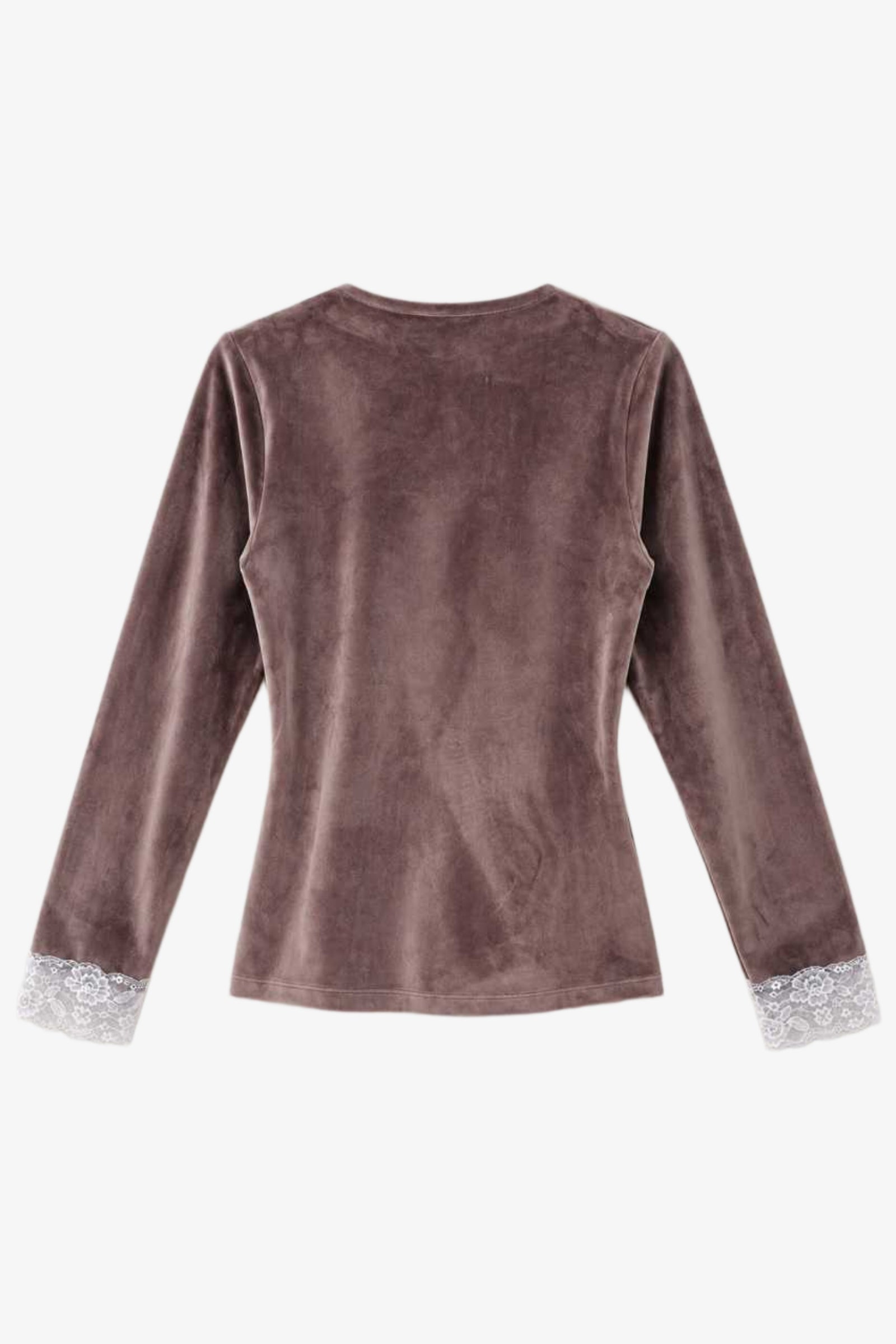 Velvet Side-Tie Pyjama