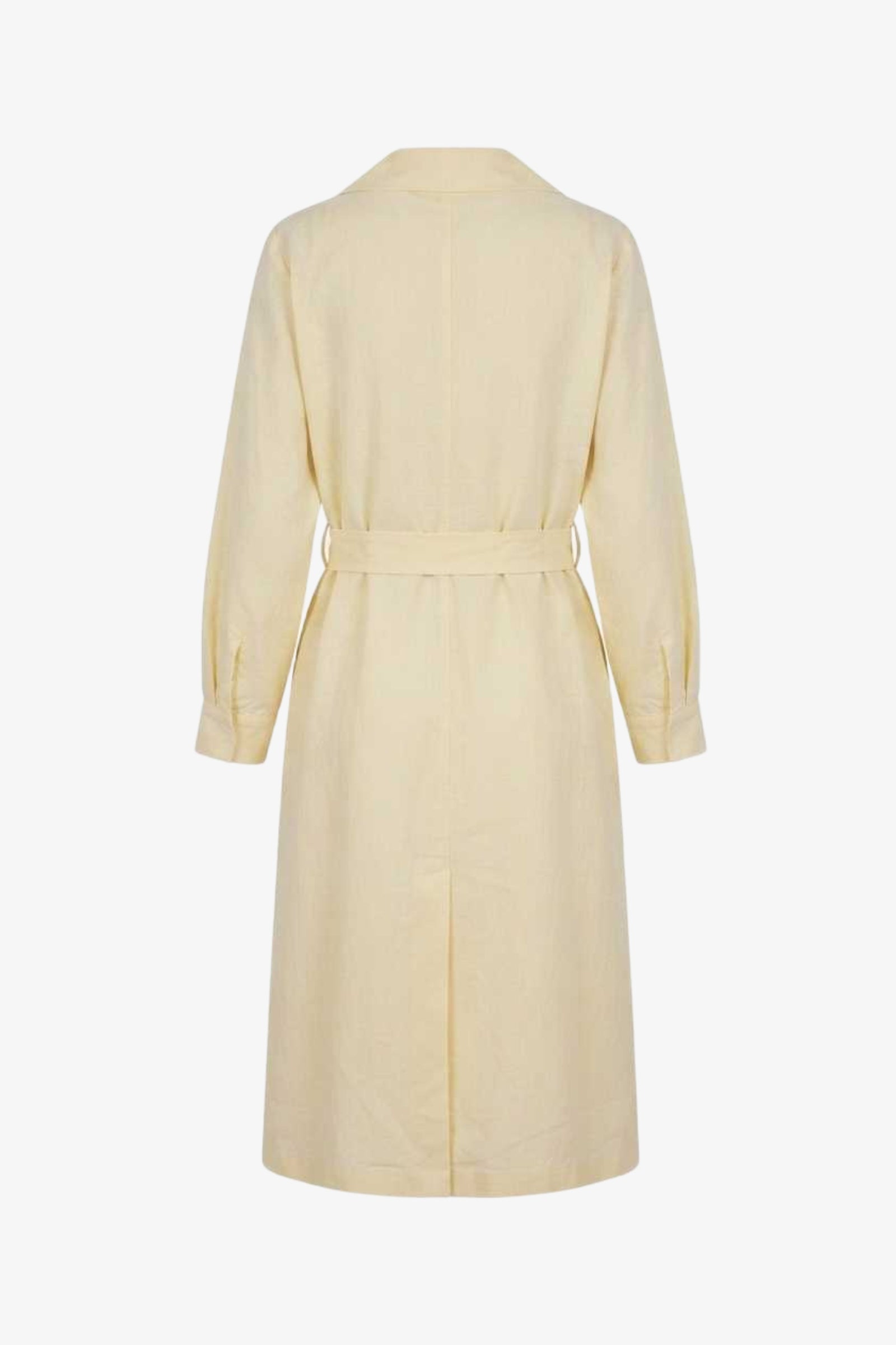 Coat-Style Belted Cardigan
