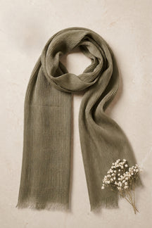Textured Crinkle Scarf