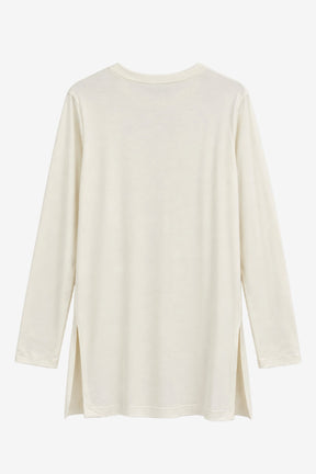 Longline Side-Slit Top