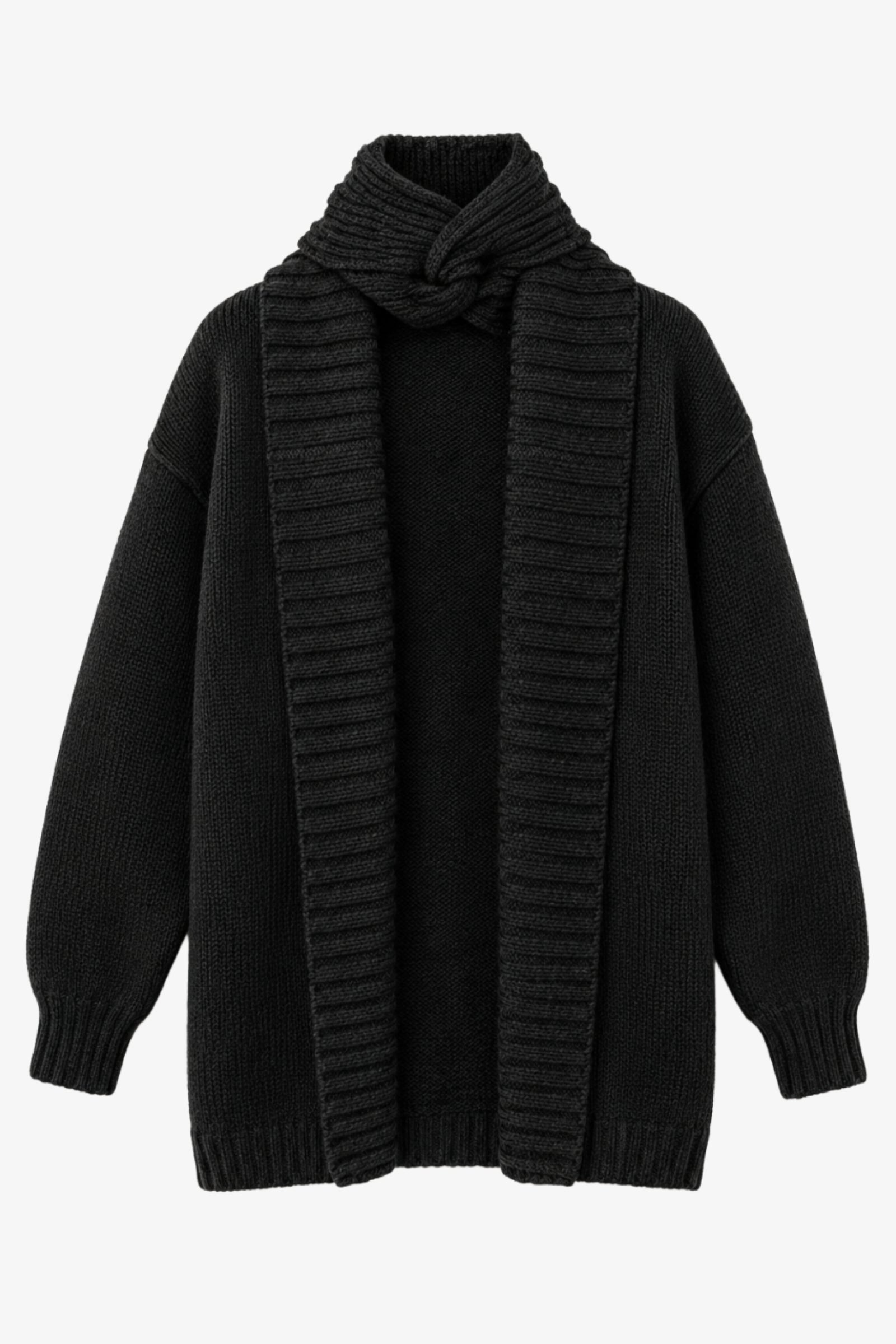 Cardigan with Matching Scarf