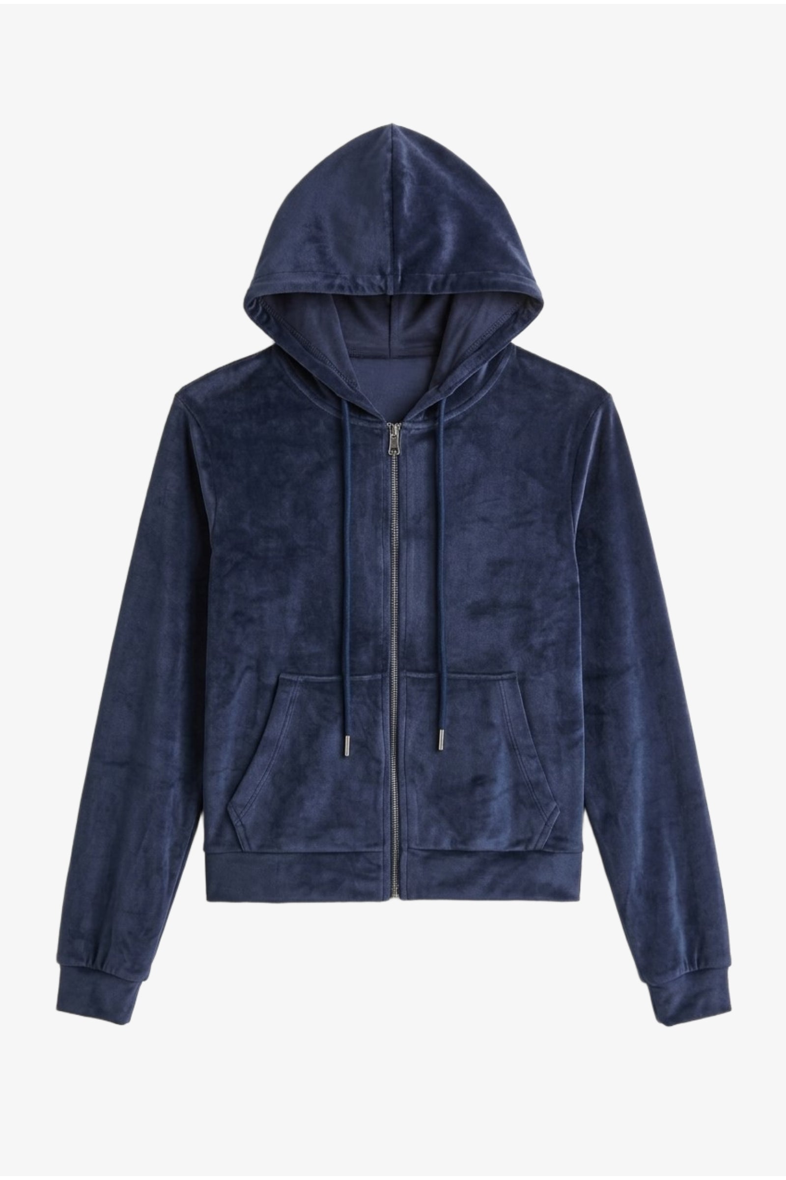 Hooded Zip-Up Velvet Pyjama