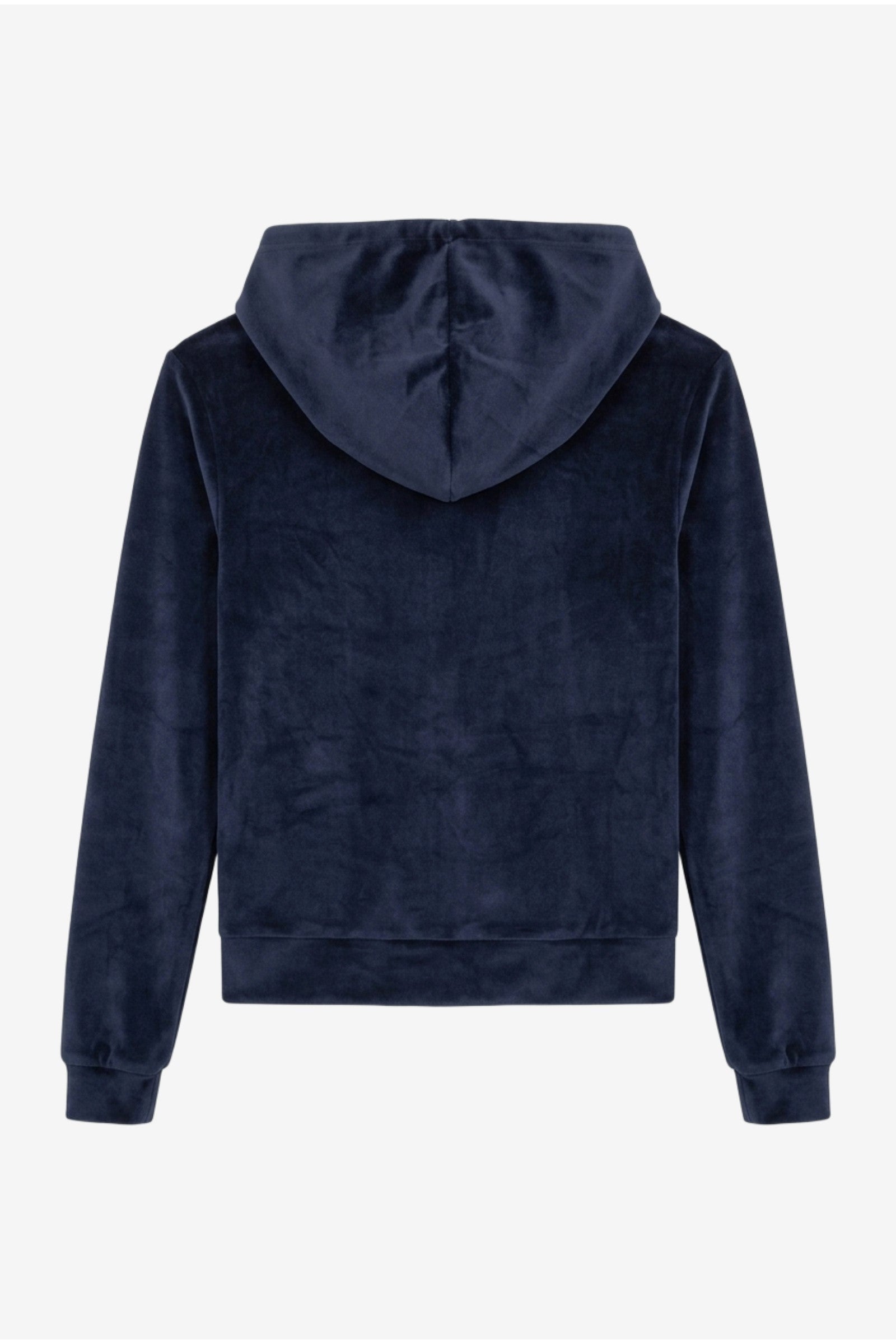 Hooded Zip-Up Velvet Pyjama