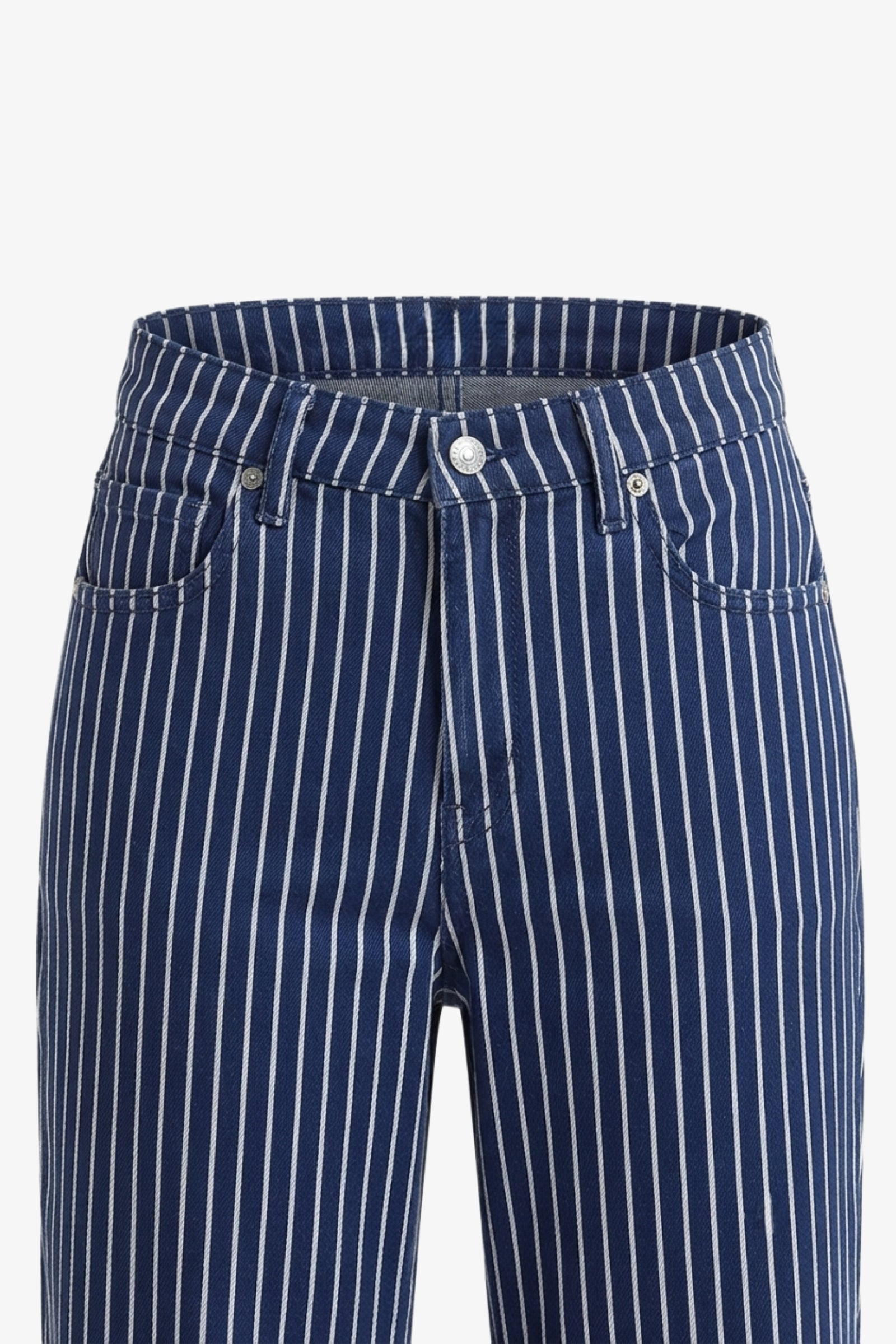 Striped Straight Pants