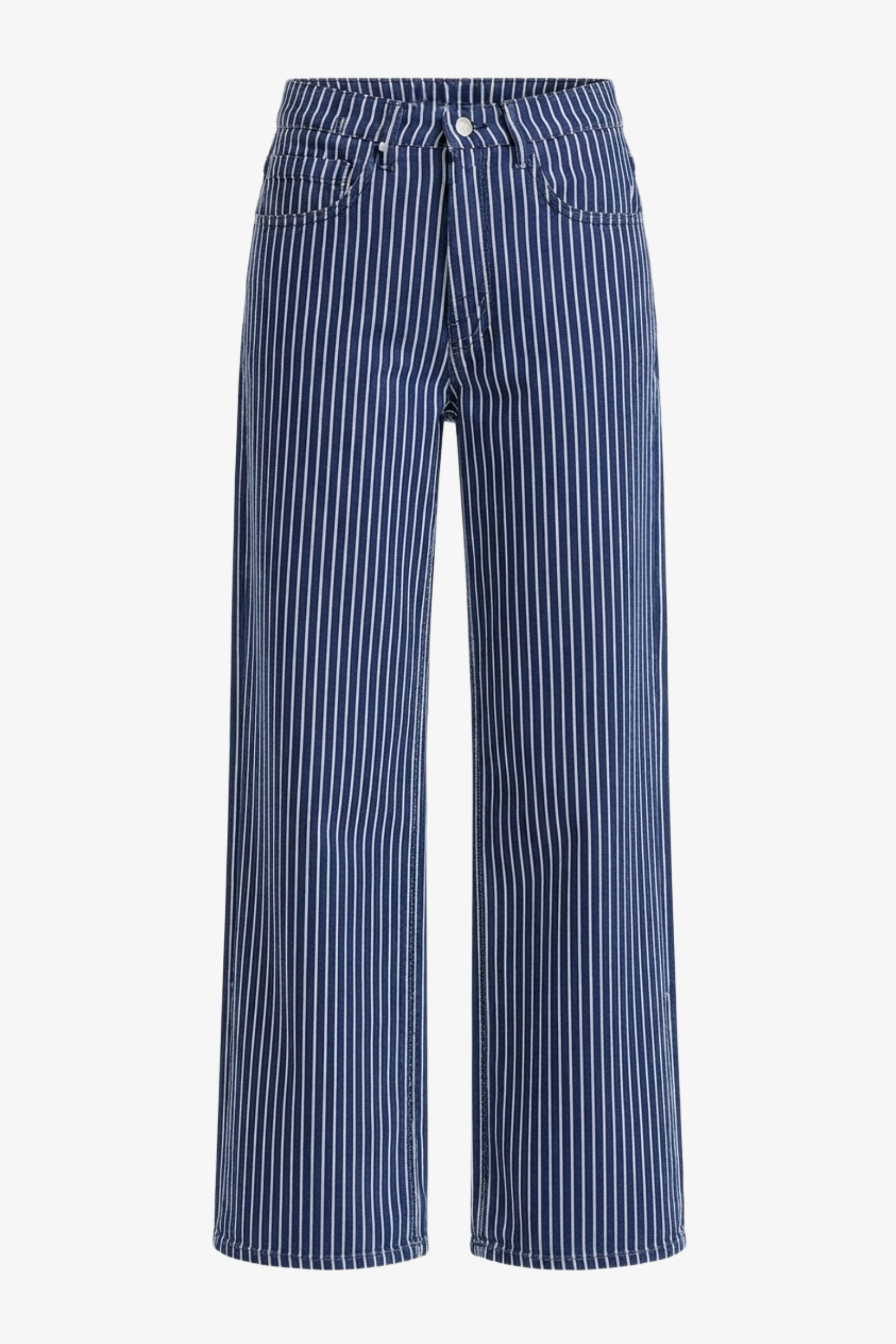 Striped Straight Pants