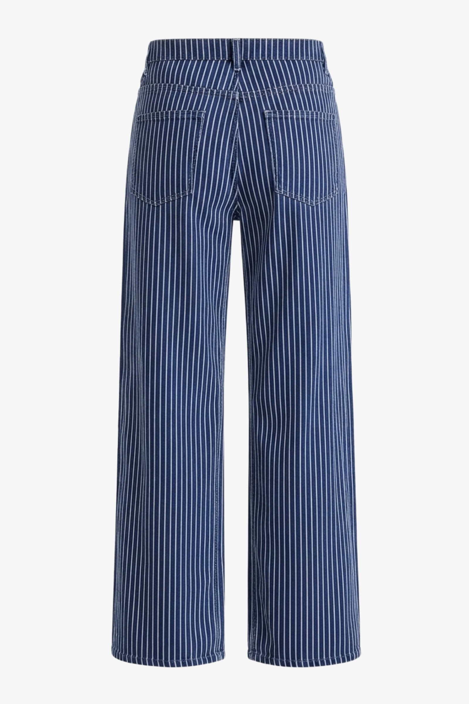 Striped Straight Pants