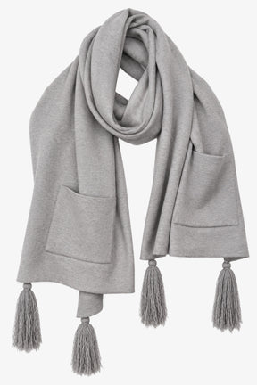 Tassel Pocket Scarf