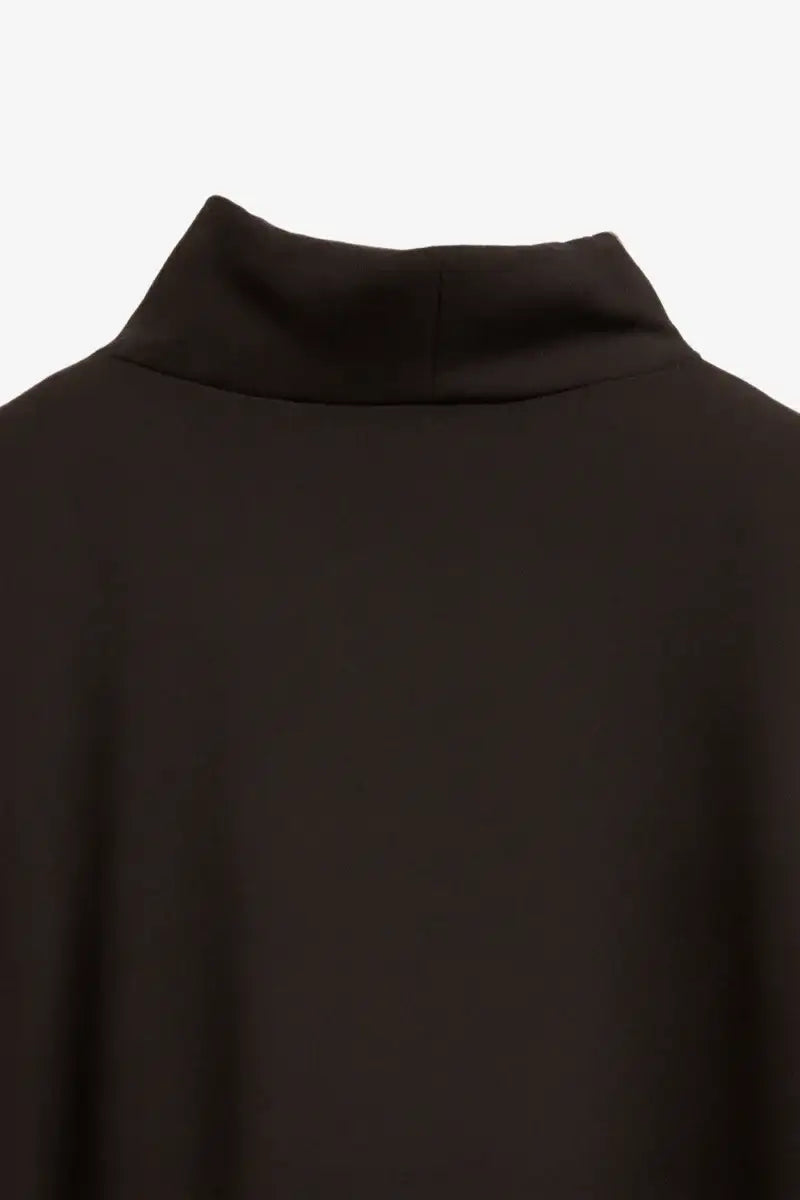 Black Crepe Blouse