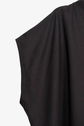 Black Crepe Blouse