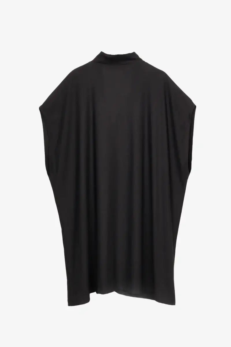 Black Crepe Blouse