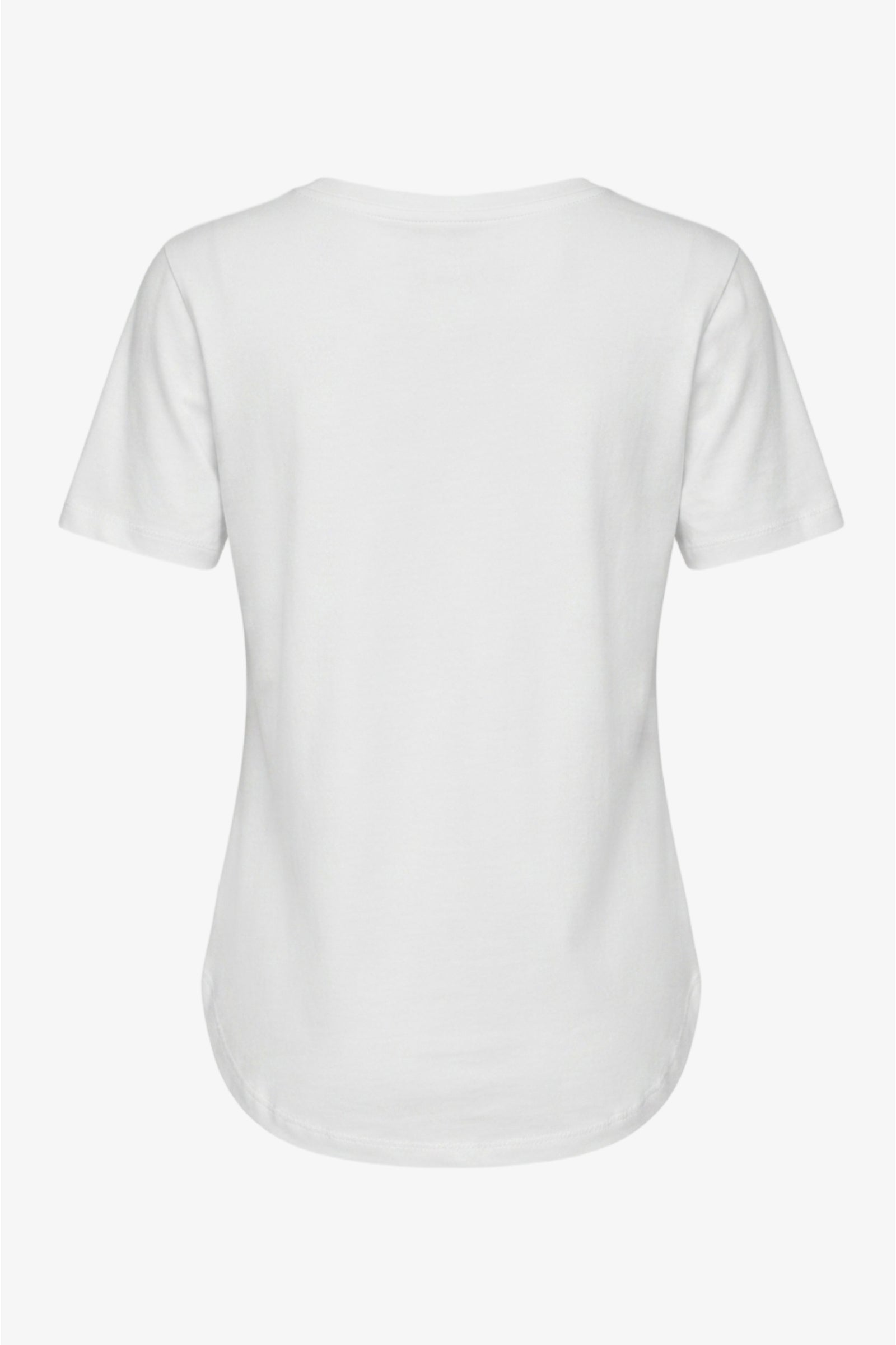 Curved Hem T-Shirt