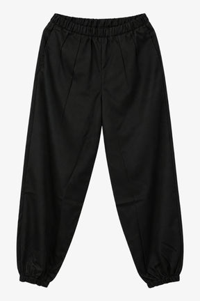 Elastic-Waist Balloon Pants