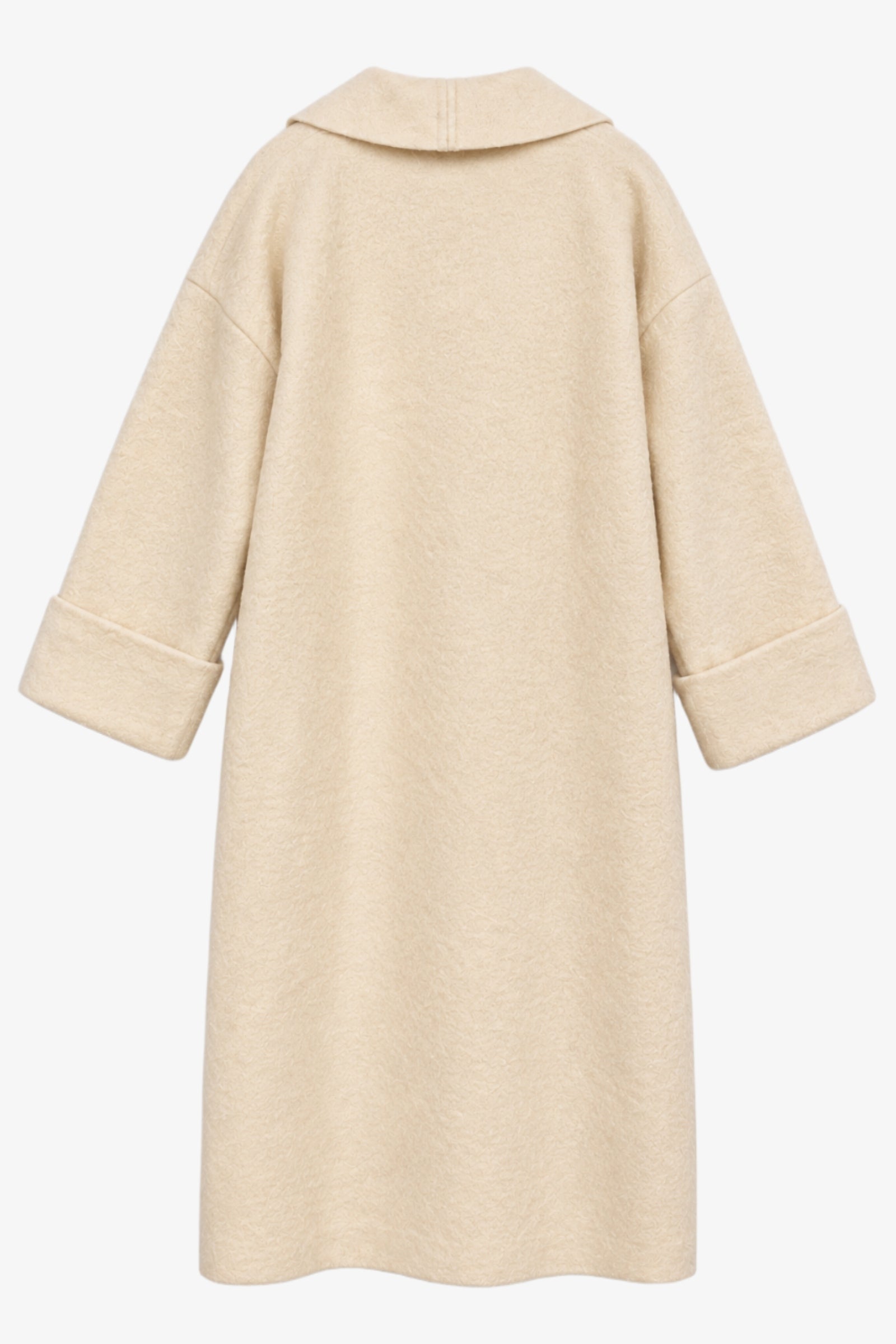 Shawl-Collar Maxi Coat