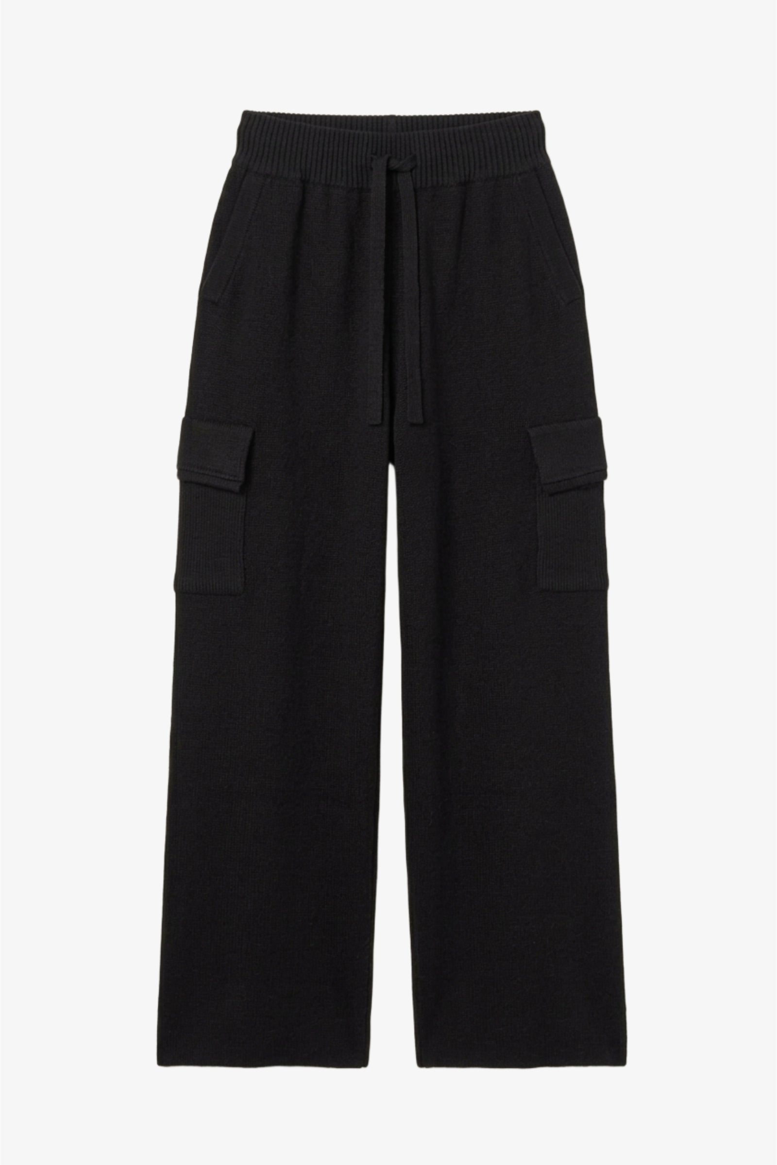 Wide-Leg Cargo Pants
