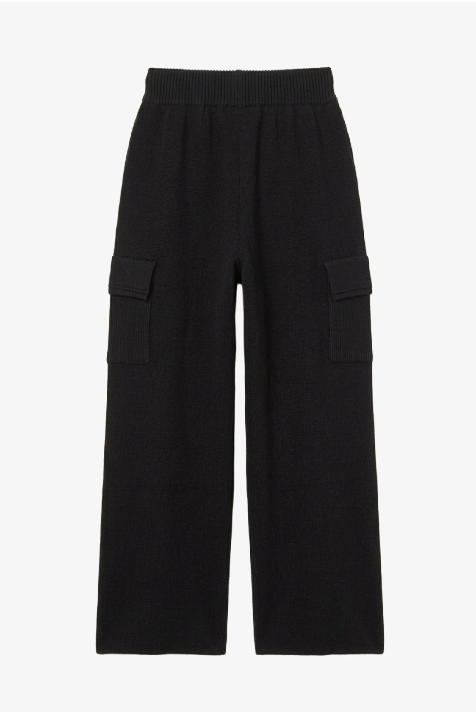 Wide-Leg Cargo Pants