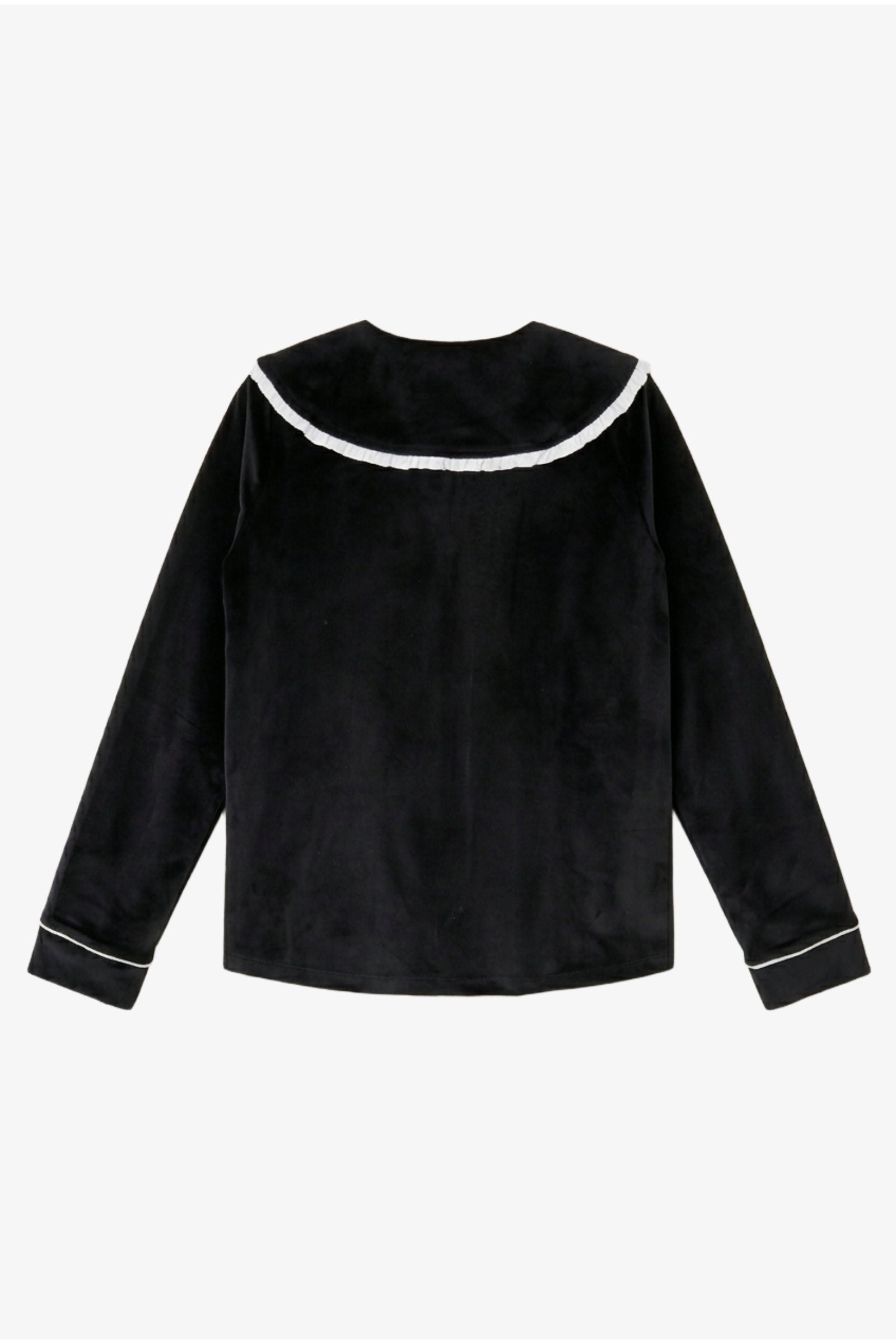 Sailor Collar Velvet Pyjama