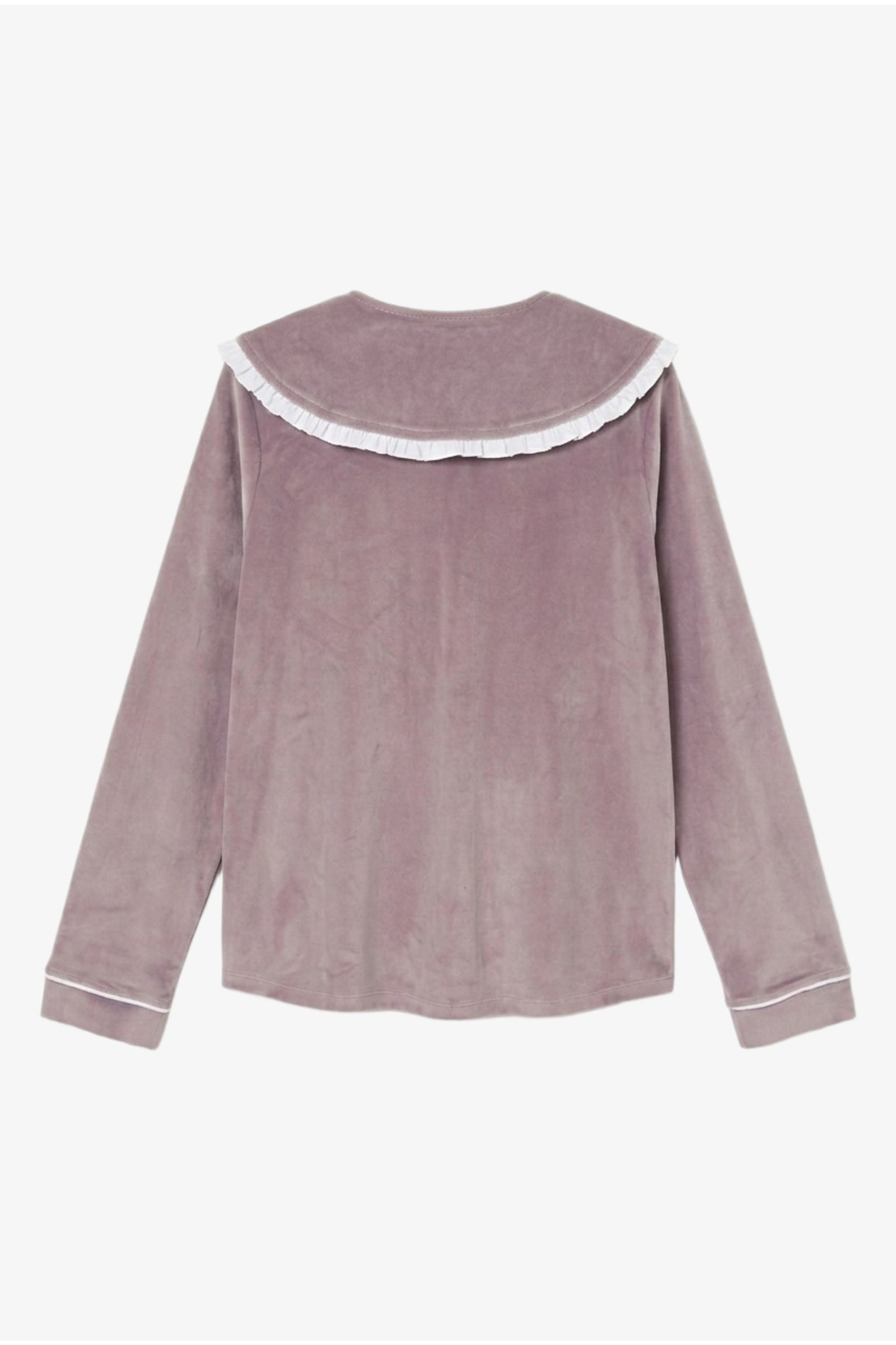 Sailor Collar Velvet Pyjama