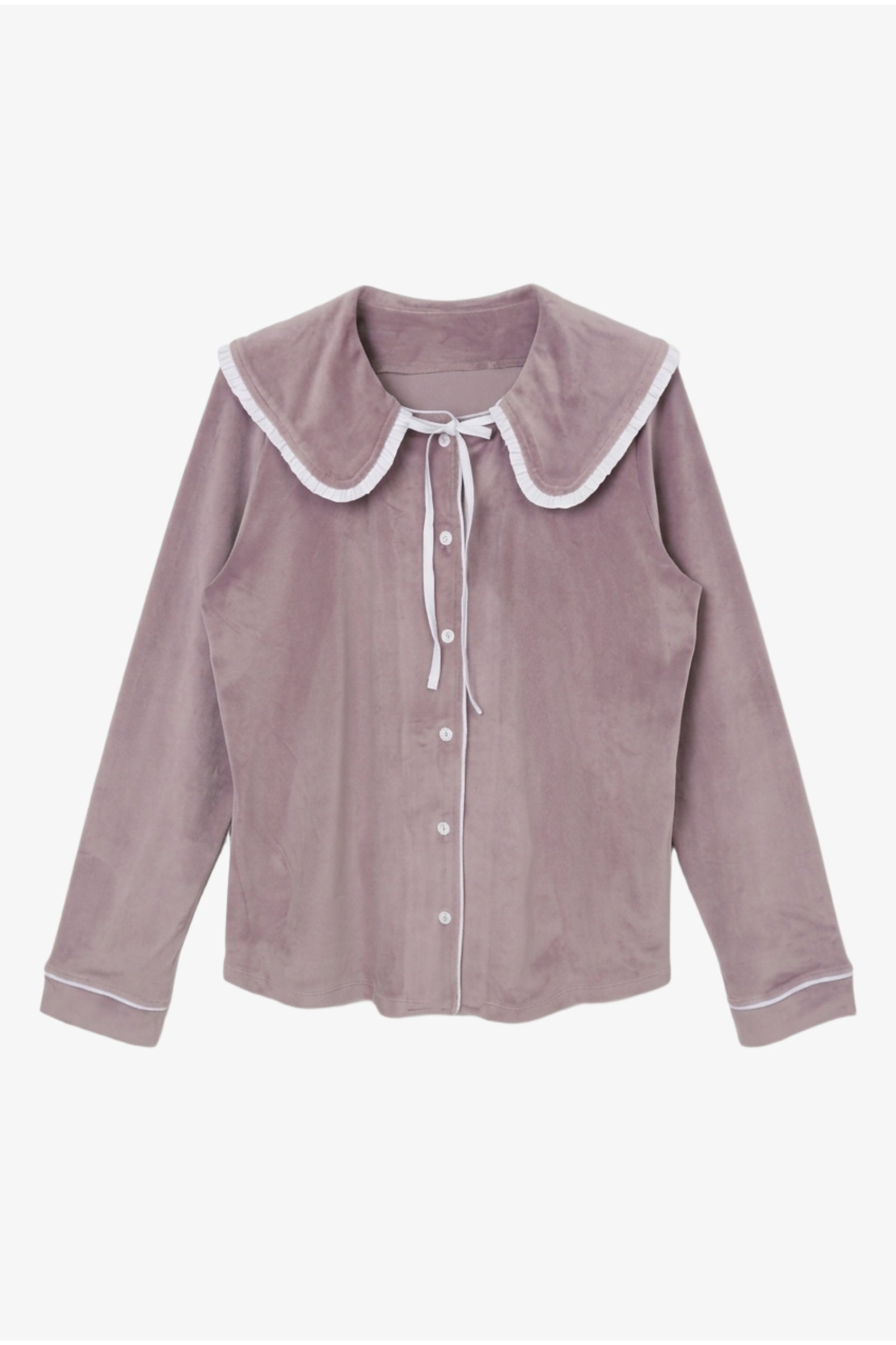 Sailor Collar Velvet Pyjama