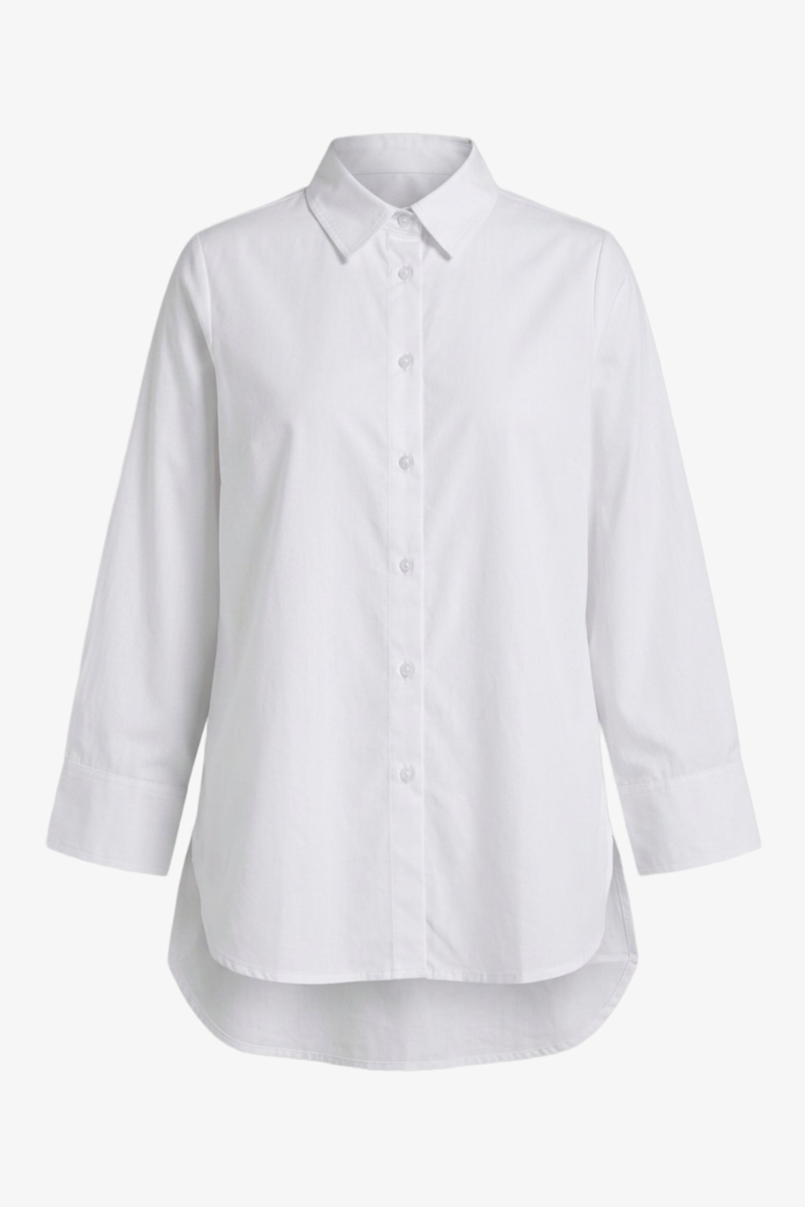 Curved Hem Shirt