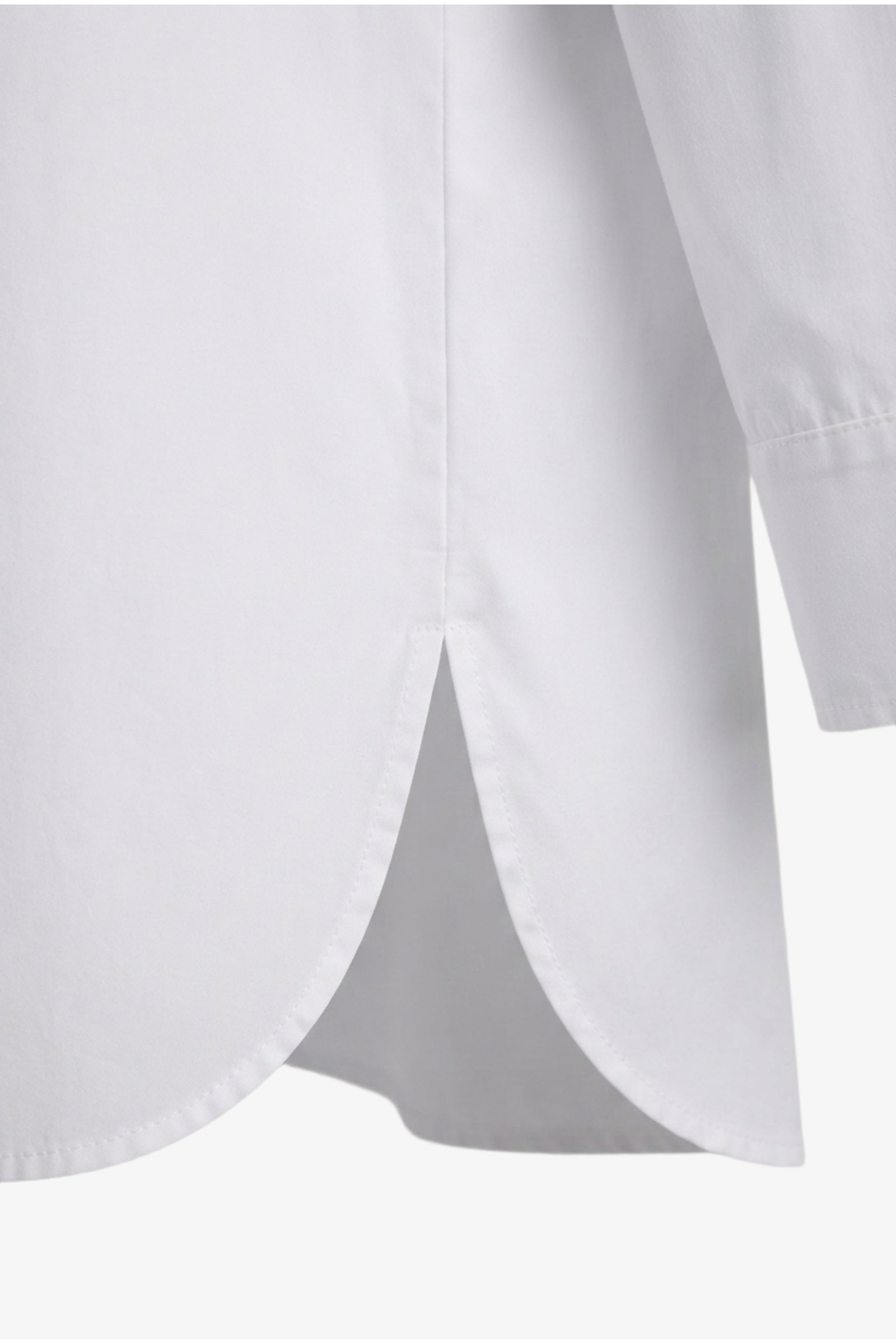 Curved Hem Shirt