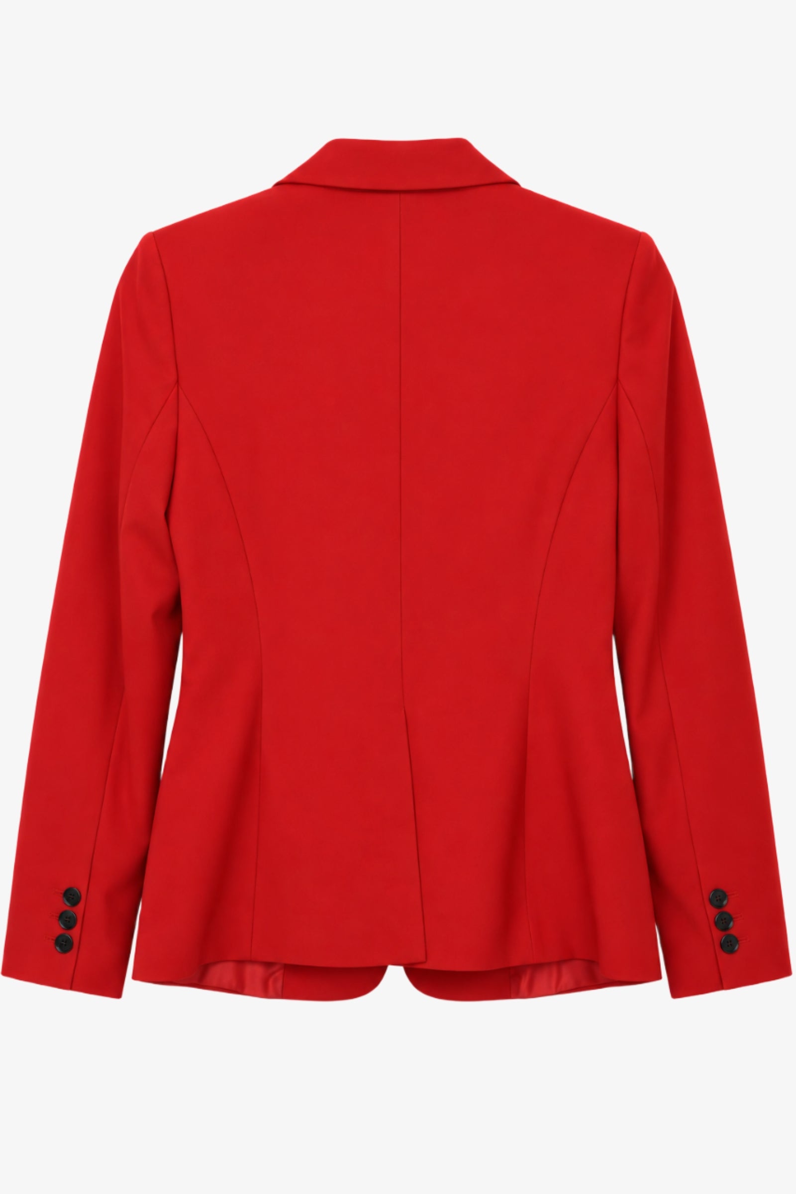Single-Button Structured Blazer