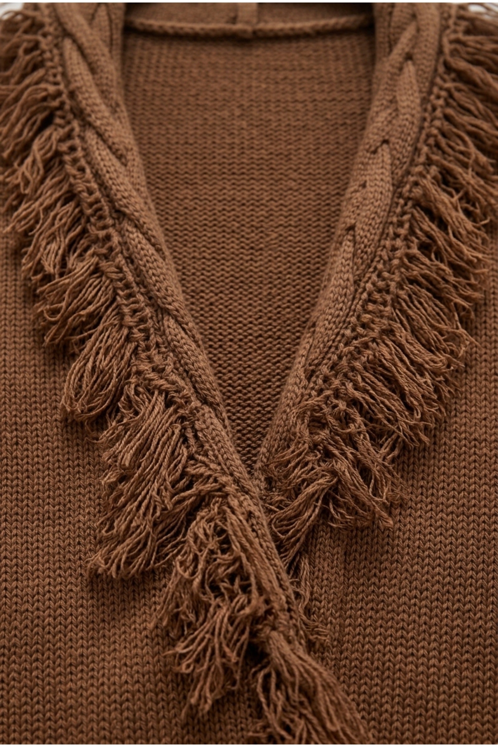 Fringed Lounge Cardigan