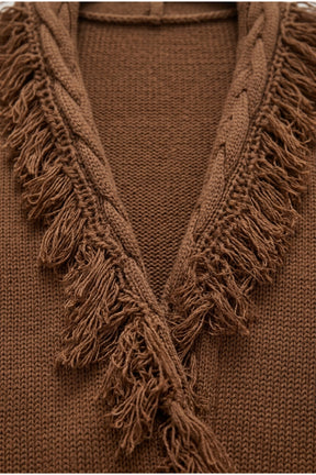 Fringed Lounge Cardigan