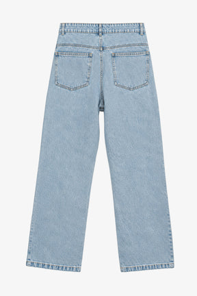 Rhinestone Denim Pants