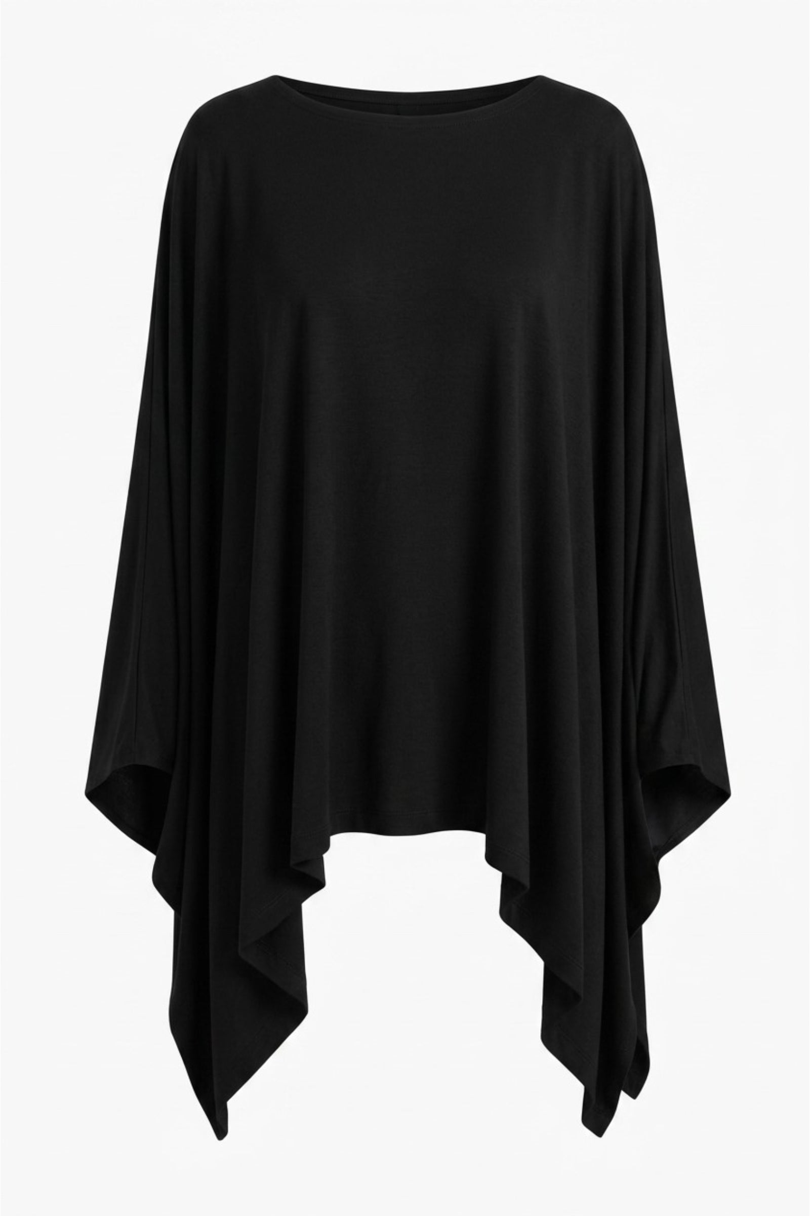 Flowy Asymmetrical Poncho