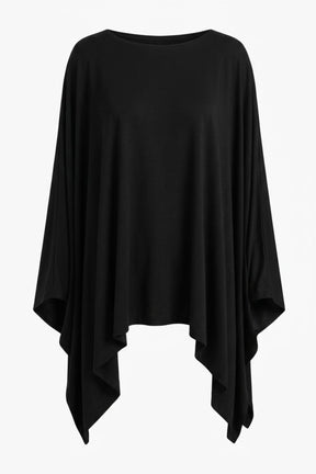 Flowy Asymmetrical Poncho