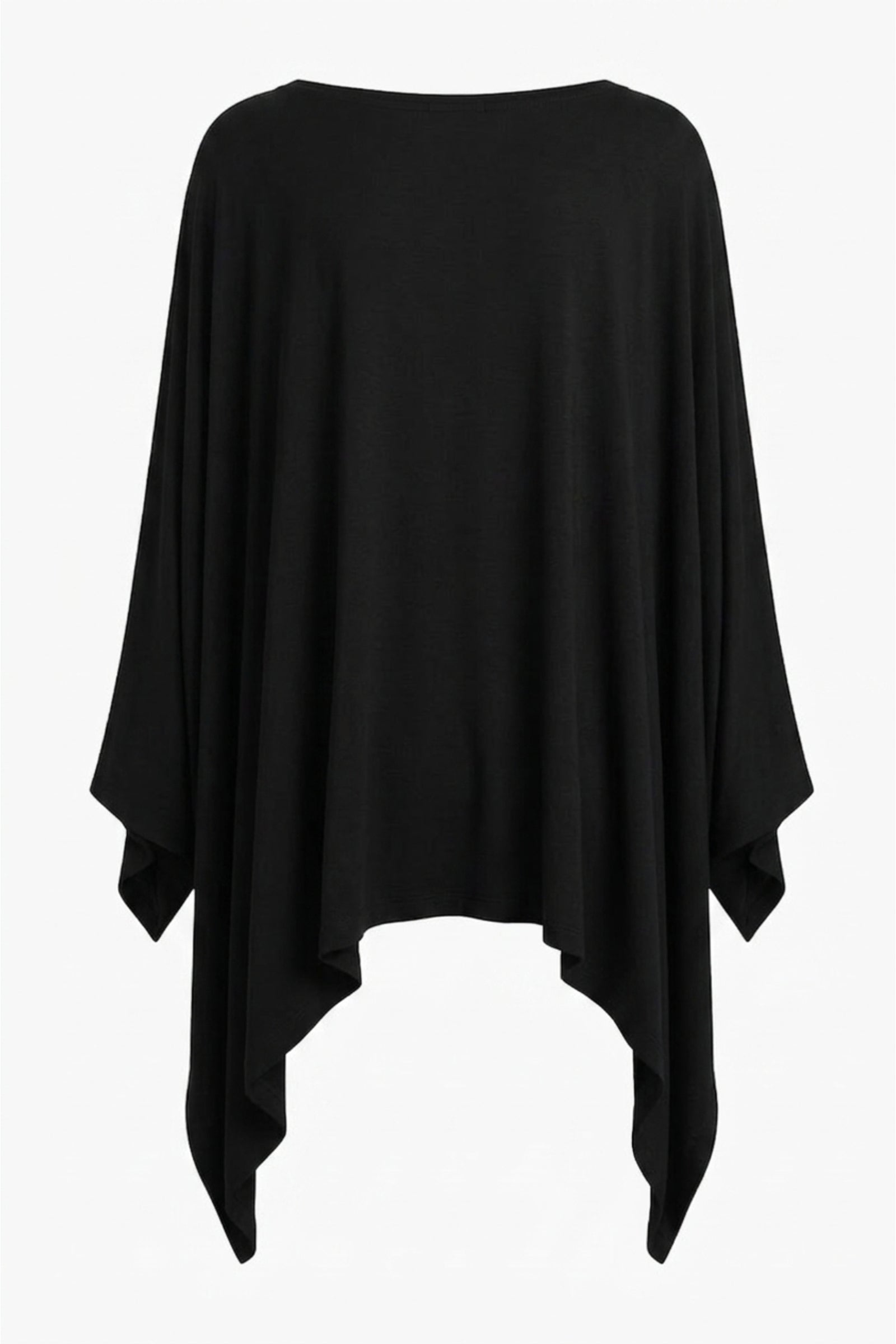 Flowy Asymmetrical Poncho
